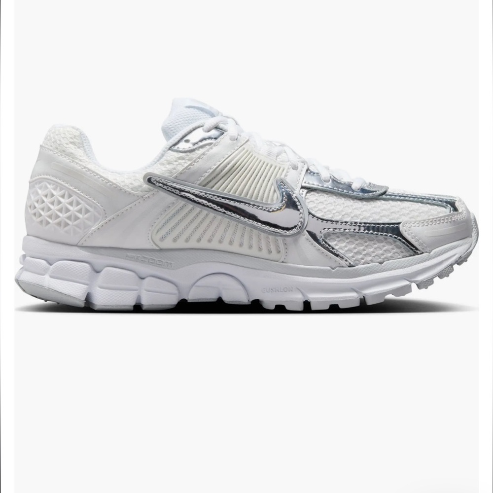 SOLD!!White and Silver Athletic Sneakers